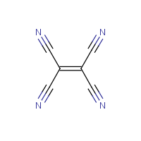 Tetracyanoethylene formula graphical representation