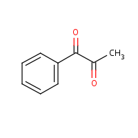1-Phenyl-1,2-propanedione formula graphical representation