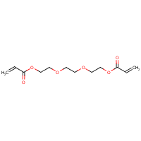 Triethylene glycol diacrylate formula graphical representation