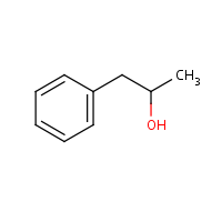 1-Phenyl-2-propanol formula graphical representation