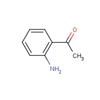 o-Aminoacetophenone formula graphical representation