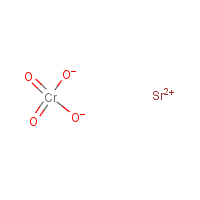 Strontium chromate formula graphical representation