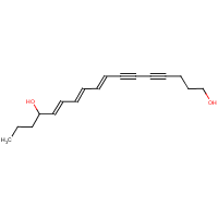 Cicutoxin formula graphical representation