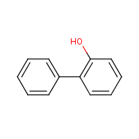 o-Phenylphenol formula graphical representation