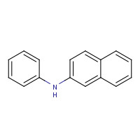 N-Phenyl-beta-naphthylamine formula graphical representation