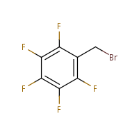 Pentafluorobenzyl bromide formula graphical representation