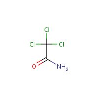2,2,2-Trichloroacetamide formula graphical representation