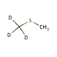 Dimethyl-1,1,1-d3 sulfide formula graphical representation