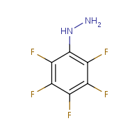 Pentafluorophenylhydrazine formula graphical representation