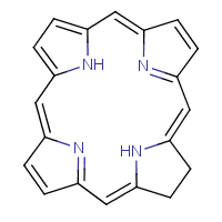 Chlorin formula graphical representation