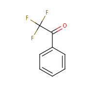 2,2,2-Trifluoroacetophenone formula graphical representation