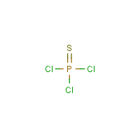 Thiophosphoryl chloride formula graphical representation