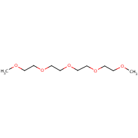 Tetraethylene glycol dimethyl ether formula graphical representation