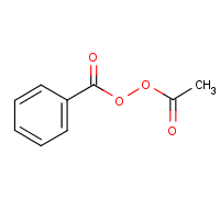 Acetyl benzoyl peroxide formula graphical representation