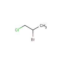 2-Bromo-1-chloropropane formula graphical representation