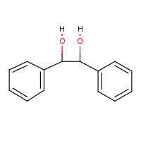 meso-Hydrobenzoin formula graphical representation
