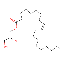 Glycerol monooleate formula graphical representation