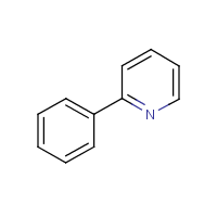 2-Phenylpyridine formula graphical representation