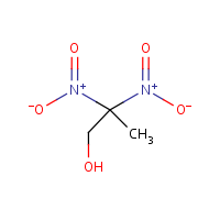 2,2-Dinitropropanol formula graphical representation