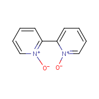 2,2'-Dipyridyl N,N'-dioxide formula graphical representation