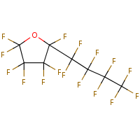 Perfluoro-2-butyltetrahydrofuran formula graphical representation
