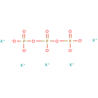 Pentapotassium triphosphate formula graphical representation