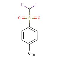 Diiodomethyl p-tolyl sulfone formula graphical representation