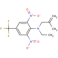 Ethalfluralin formula graphical representation