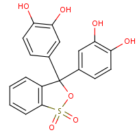 Pyrocatechol violet formula graphical representation