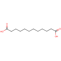 Dodecanedioic acid formula graphical representation