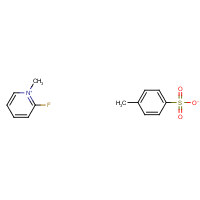 2-Fluoro-1-methylpyridinium p-toluenesulfonate formula graphical representation