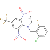 Flumetralin formula graphical representation