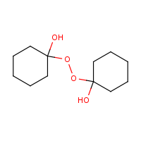 Cyclohexanol, 1,1'-dioxybis- formula graphical representation