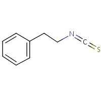 Phenethyl isothiocyanate formula graphical representation