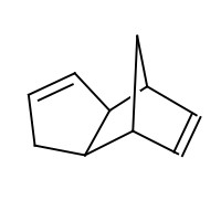 Dicyclopentadiene formula graphical representation