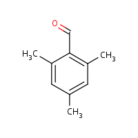 2,4,6-Trimethylbenzaldehyde formula graphical representation