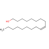 Oleyl alcohol formula graphical representation
