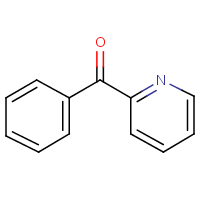 2-Benzoylpyridine formula graphical representation