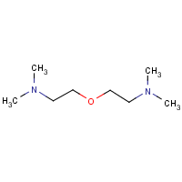 Bis(2-(dimethylamino)ethyl) ether formula graphical representation