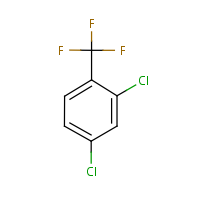 2,4-Dichloro-1-(trifluoromethyl)benzene formula graphical representation