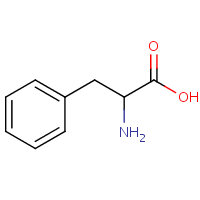DL-Phenylalanine formula graphical representation