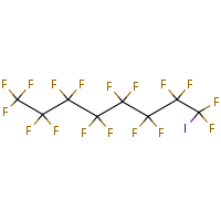 Perfluorooctyl iodide formula graphical representation