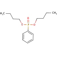 Dibutyl phenylphosphonate formula graphical representation