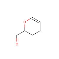2H-Pyran-2-carboxaldehyde, 3,4-dihydro- formula graphical representation