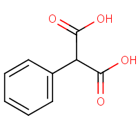 Phenylmalonic acid formula graphical representation