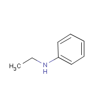 N-Ethylaniline formula graphical representation