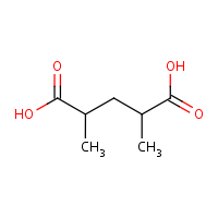 2,4-Dimethylglutaric acid formula graphical representation