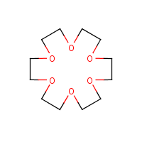 18-Crown-6 formula graphical representation