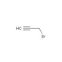 Propargyl bromide formula graphical representation