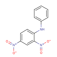 2,4-Dinitrodiphenylamine formula graphical representation